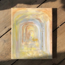 Sun Speckled Archway, Sketch